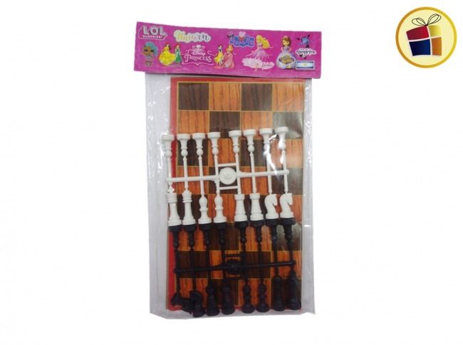 N24 JUEGO AJEDREZ CHICO PERSONAJES BOLSA  EL PROGRESO (351628)