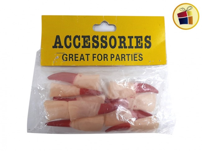 DEDO CORTO CON UÑA GOMA X10   879-15-3/12629  CH