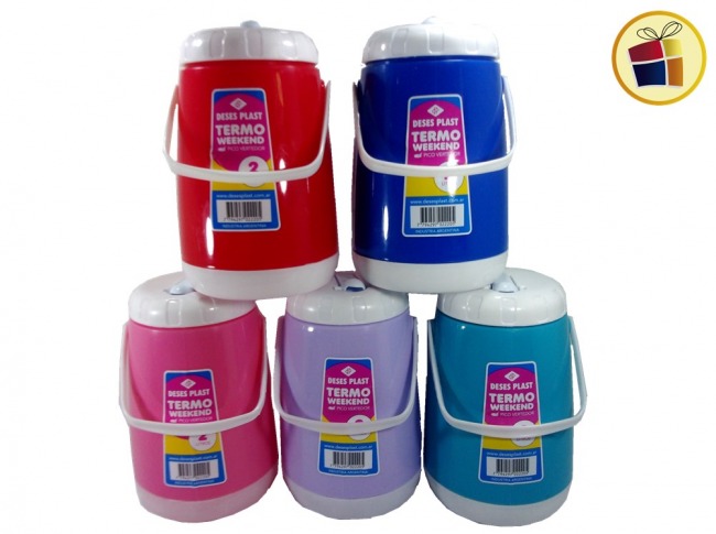 "P.R.C1.C2.G"BIDON TERMICO 2LT PICO VERTEDOR DESES PLAST (02220/022205)