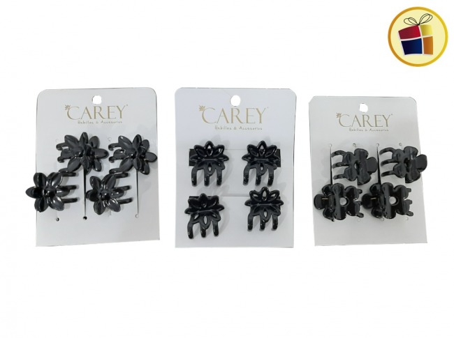 BROCHE CHICO X4 CAREY (80117)