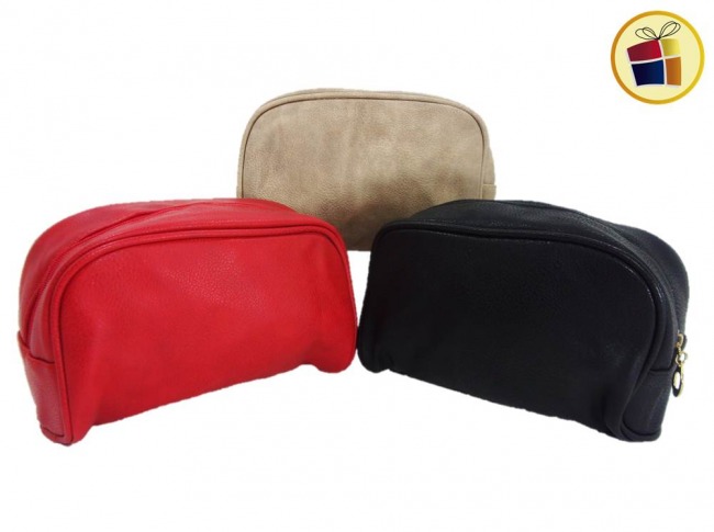 PORTA COSMETICO CUERINA ANCHO LISO (66919/45-430-02)