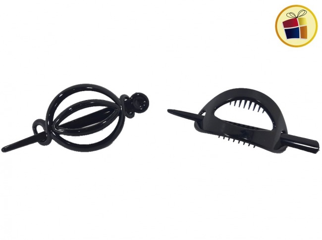 HEBILLA CON PALITO MEDIANA CAREY (13555/3127/3130)