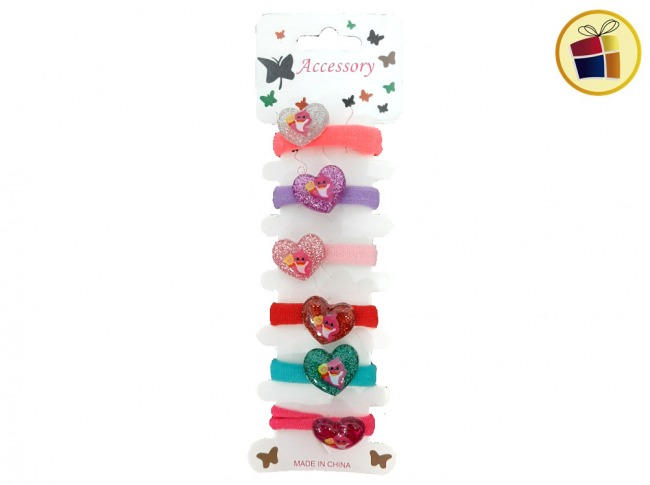 GOGO CHICO X6 CON APLIQUE CORAZON GLITTER (41166/48-28-1)