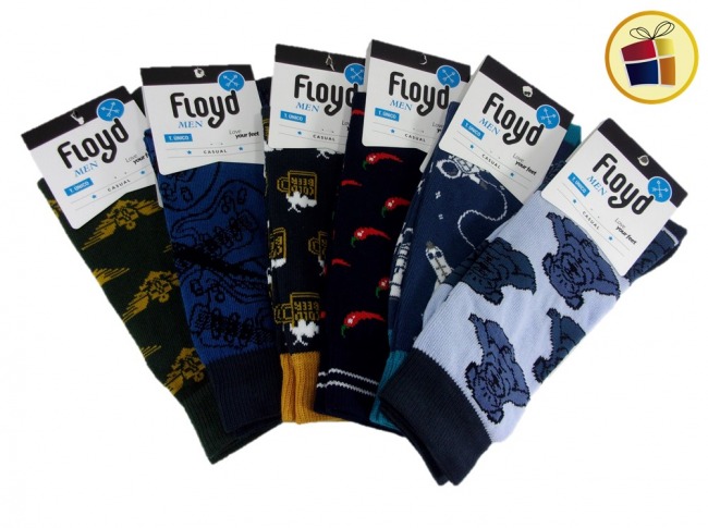 MEDIA LARGA ESTAMPADA PARA HOMBRE FLOYD (310745/1410)