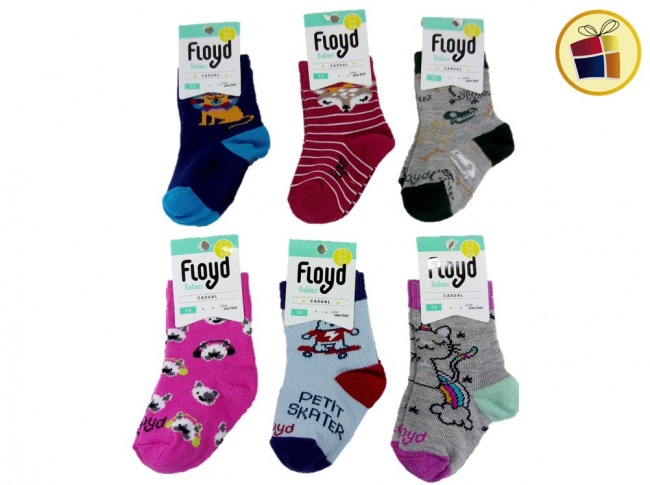 MEDIA LARGA ESTAMPADA PARA BEBE T0 FLOYD (311148/59T0)