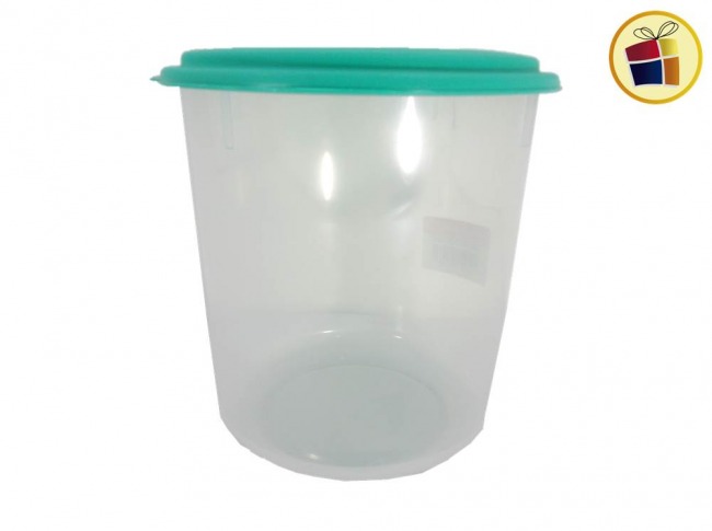 TARRO REDONDO CON TAPA 2700 CC HERALDPLAST (T148/191481)