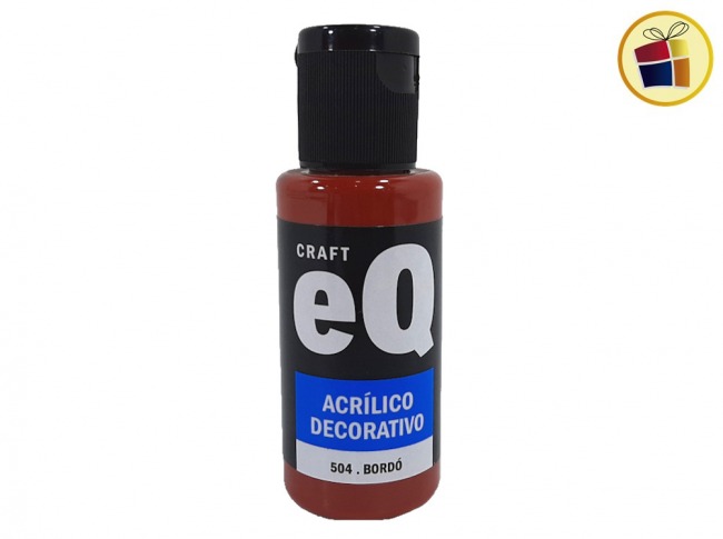 PINTURA ACRILICO DECORATIVO EQ BORDO (504/008204)