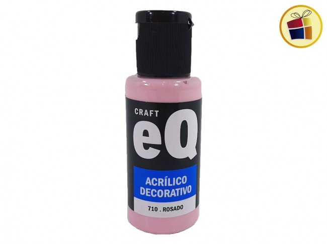 PINTURA ACRILICO DECORATIVO ROSADO EQ (710/008457)
