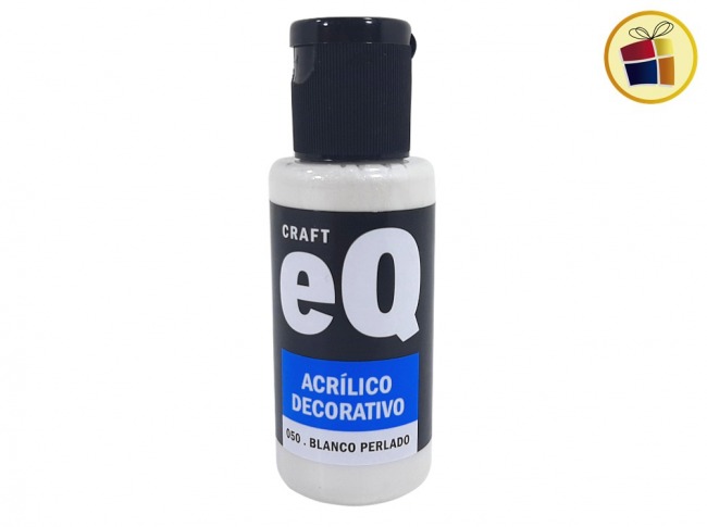 PINTURA ACRILICO DECORATIVO EQ BLANCO PERLADO (050/008556)