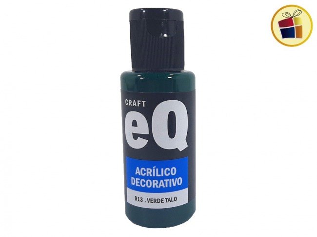 PINTURA ACRILICO DECORATIVO EQ VERDE TALO (913/008723)