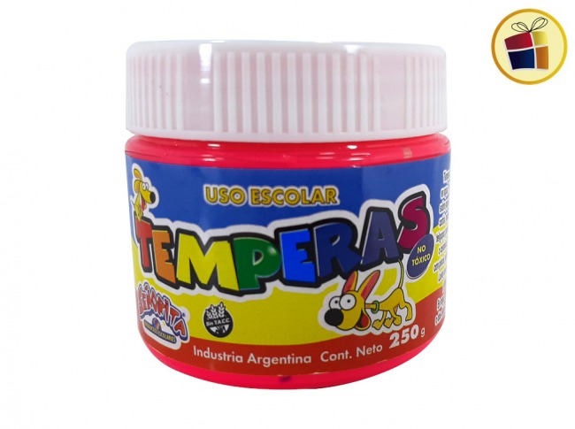 TEMPERA POTE FAPYC-MAXXUM 250 GRS ROSA FLUOR (10309/411632)