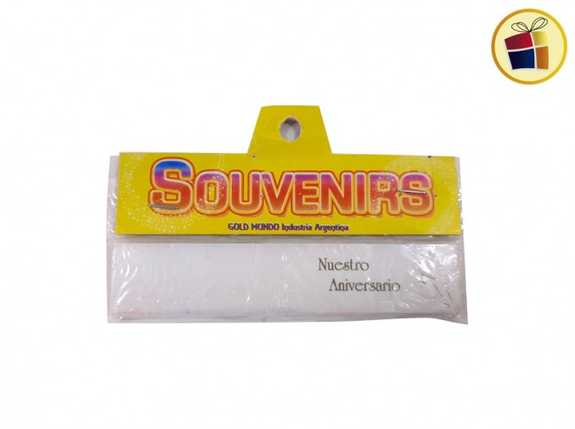 TARJETA PARA SOUVENIRS ANIVERSARIO (972725)              