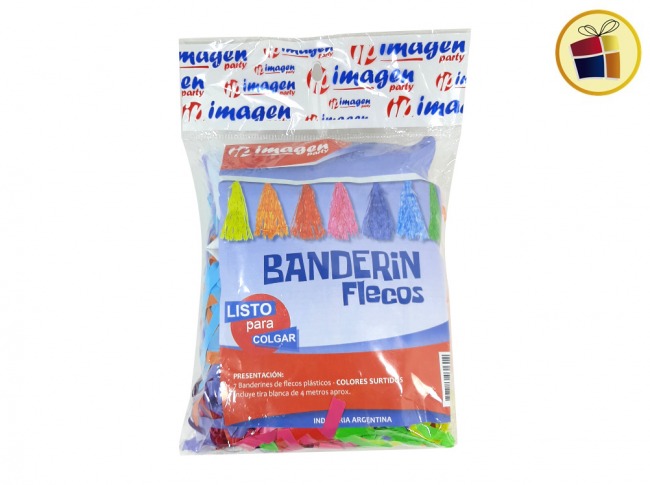 BANDERIN FLECOS (31314) IMAGEN PARTY 