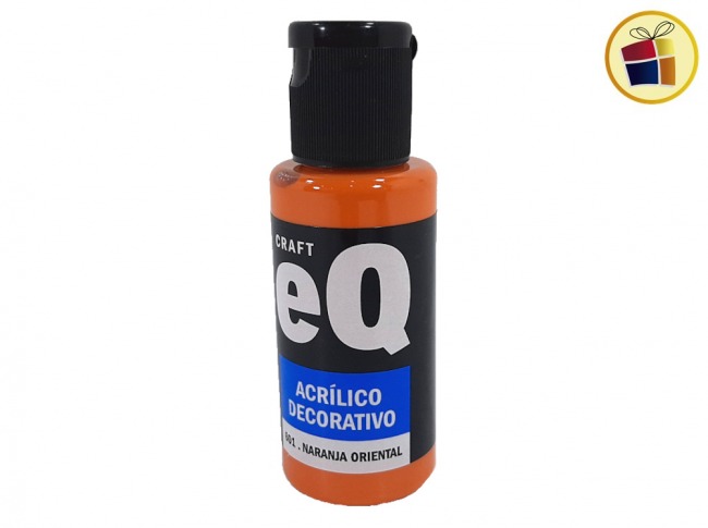 PINTURA ACRILICO DECORATIVO EQ NARANJA ORIENTAL (601/627572)