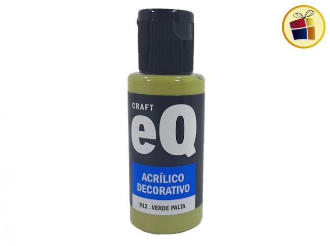PINTURA ACRILICO DECORATIVO VERDE PALTA EQ (912/627626)