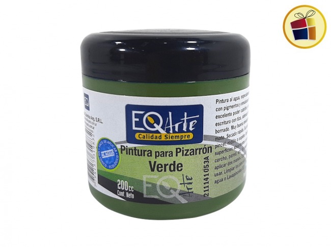 PINTURA PARA PIZARRON VERDE 200 CC EQ (319832)