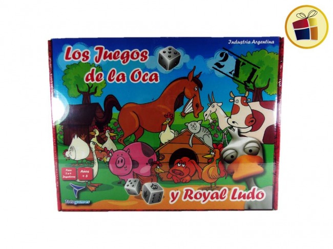 JUEGO DE LA OCA Y LUDO 2X1 EN CAJA TOTO GAMES (JM2002/820026) 