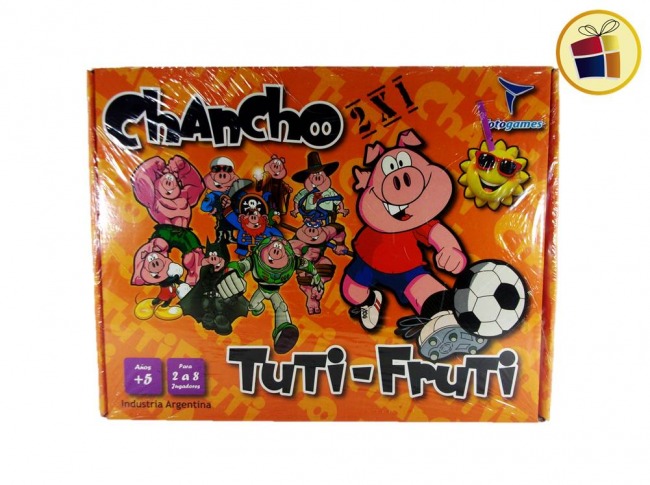 JUEGO DE MESA TUTI-FRUTI Y CHANCHO TOTO GAMES (JM2003/820033)