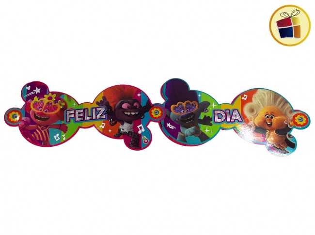 BANDERIN X1 TROLLS 2 (80104/01779) OTERO