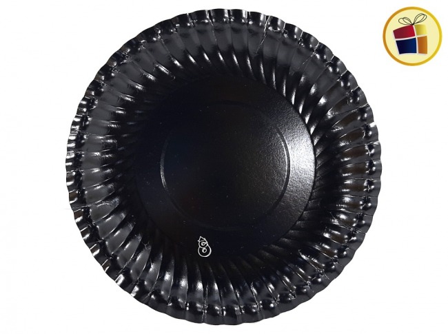 PLATO X8 UND REDONDO CHICO NEGRO (04817) OTERO