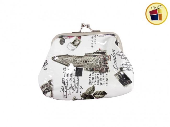 (OFERTA FINAL)MONEDERO TRABA ESTAMPA PARIS (CV) (30099)