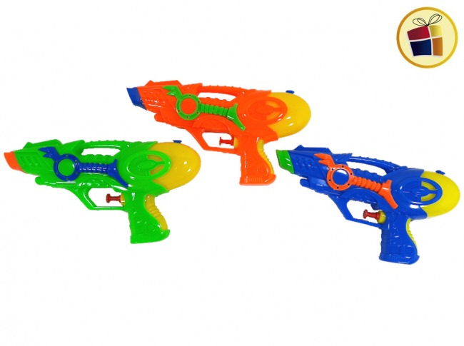 PISTOLA AGUA CON TANQUE 21CM POKA (SD22419/224194)