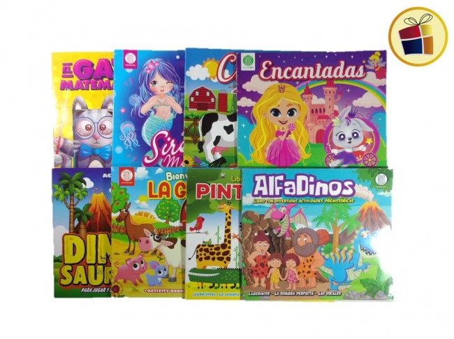 LIBRO DE ACTIVIDADES PARA COLOREAR (093008)