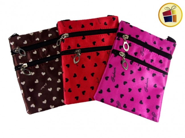 (OFERTA FINAL)BANDOLERA TELA CHICA 2 CIERRE (CV) (30136)