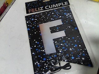 (P.ST.)BANDERIN FELIZ CUMPLE XL ROSA PASTEL  X1 (03348-74/06538) GOLD MUNDO 