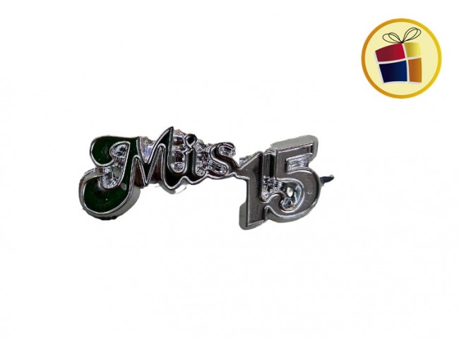 MIS 15 AÑOS X1UN ORO/PLATA (35757) METALPLAST