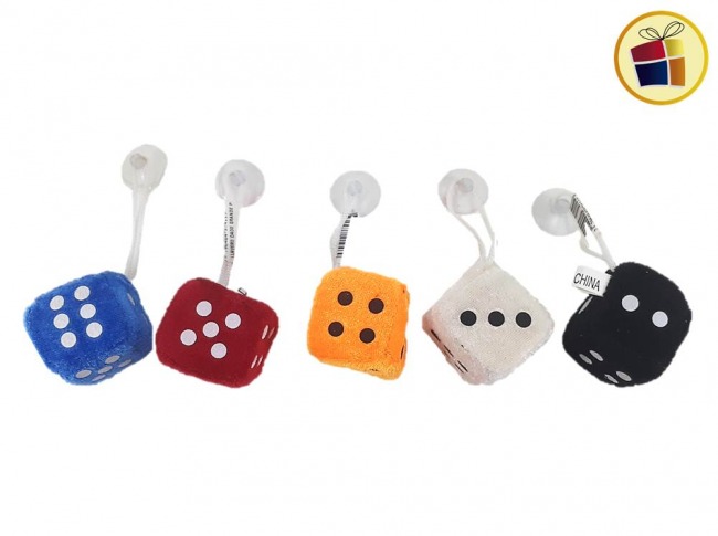 LLAVERO DADO PELUCHE CHICO CON SOPAPA (219469)
