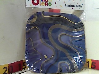 PLATO X8 ONDAS AZUL (SOA501/03025) OTERO