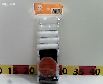 SET HILOS+AGUJAS X10 BLANCO Y NEGRO EN BOLSA FLUSS (V400-23-2/427014)