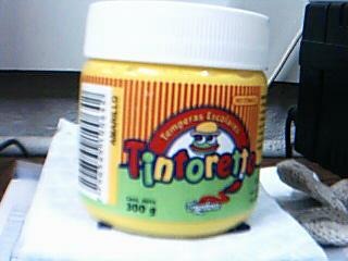 P.R.G.TEMPERA POTE TINTORETTO 250 GRS AMARILLO (100642)