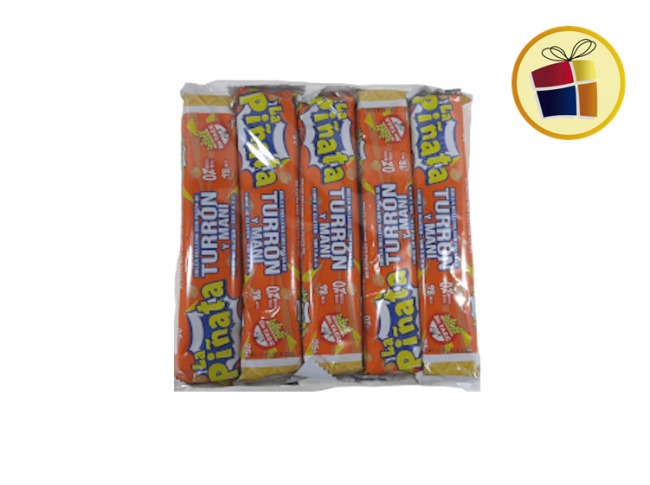 TURRON LA PIÑATA  X5 (32443) GOLOSO 
