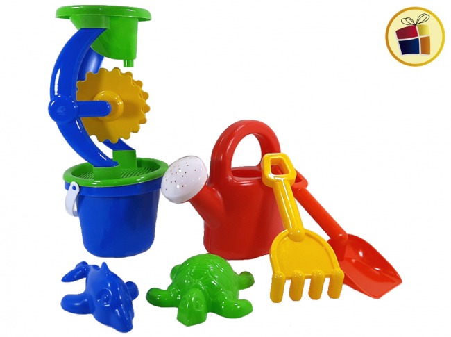 SET PLAYA MOLINO+PALA+RASTRILLO+MOLDES+REGADERA RECKOIMPORT (Z954/280110)